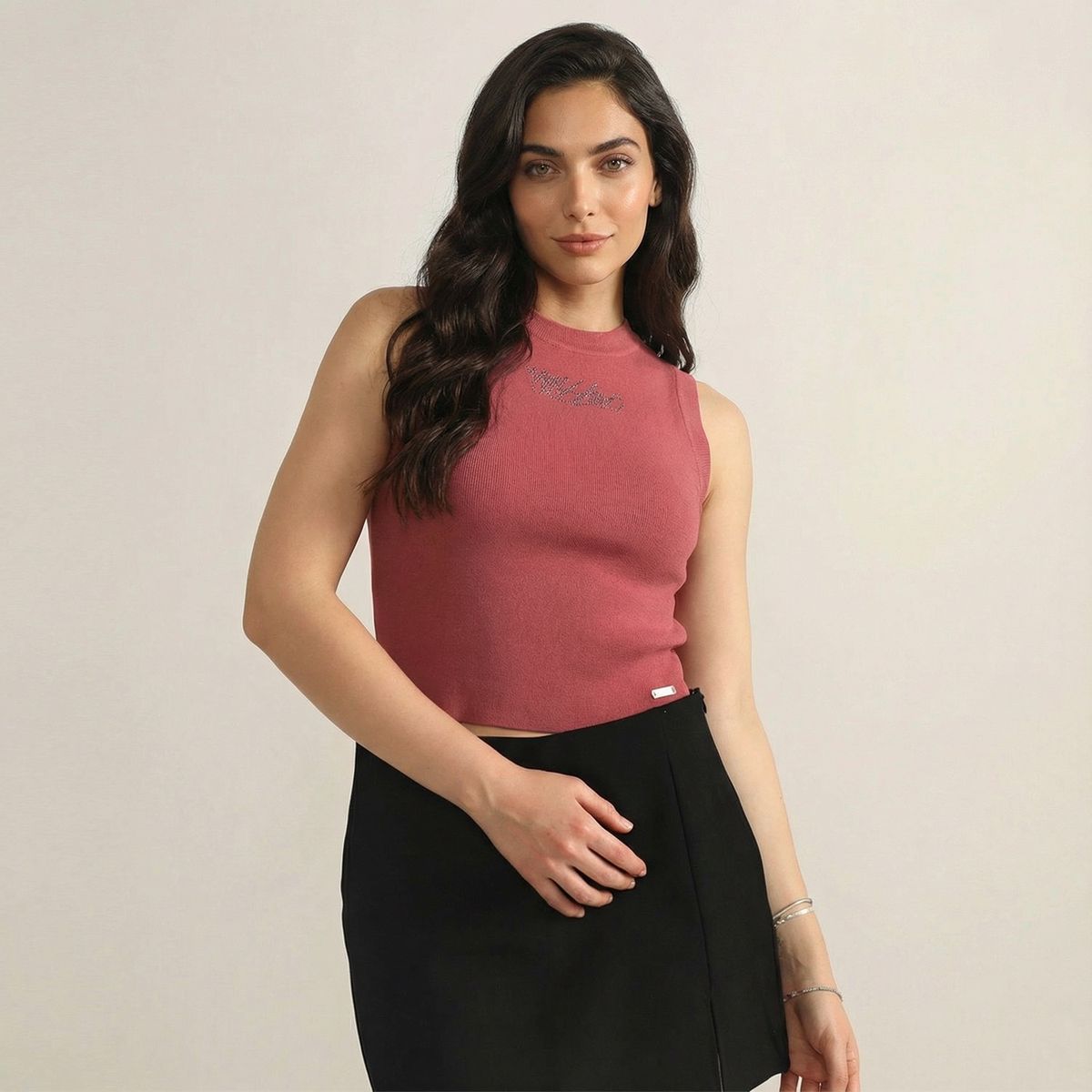 MOSSIMO - Polo Sin Mangas Mujer Mossimo