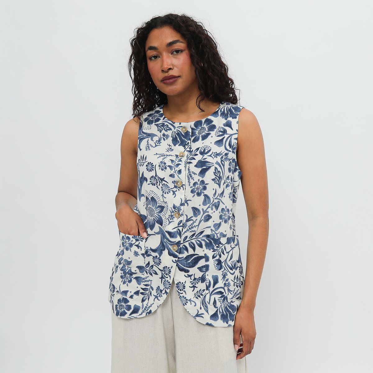 ELLE - Blusa Casual Mujer Elle