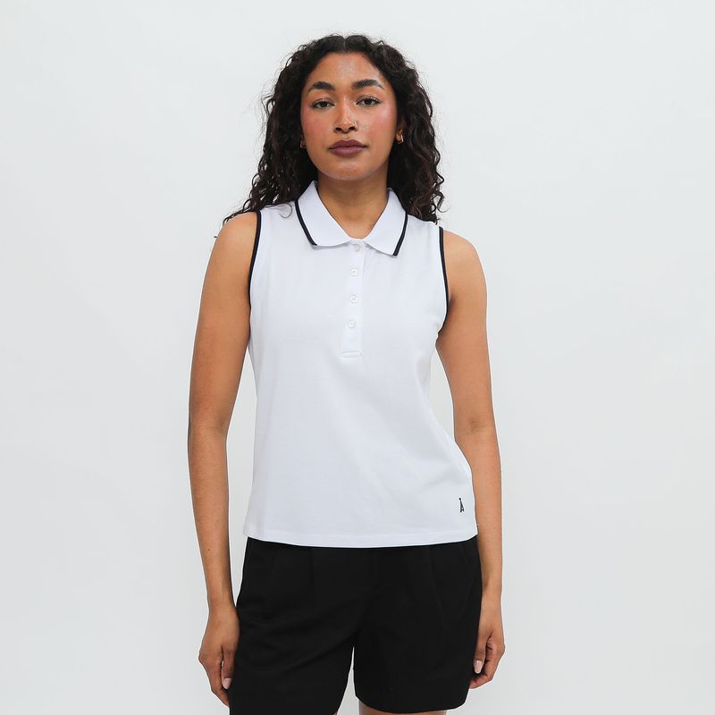 ELLE - Polo Manga Corta Mujer Elle