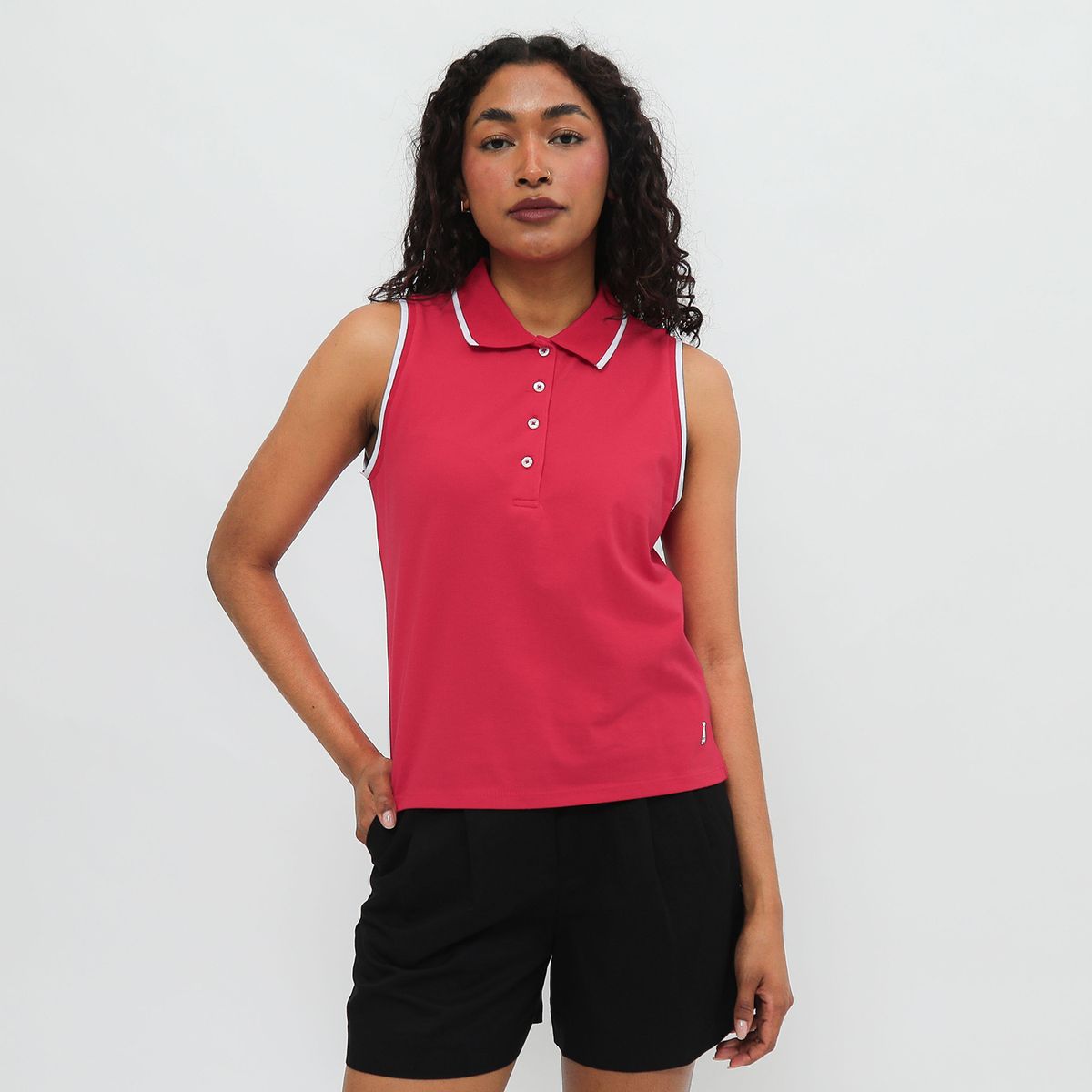 ELLE - Polo Manga Corta Mujer Elle