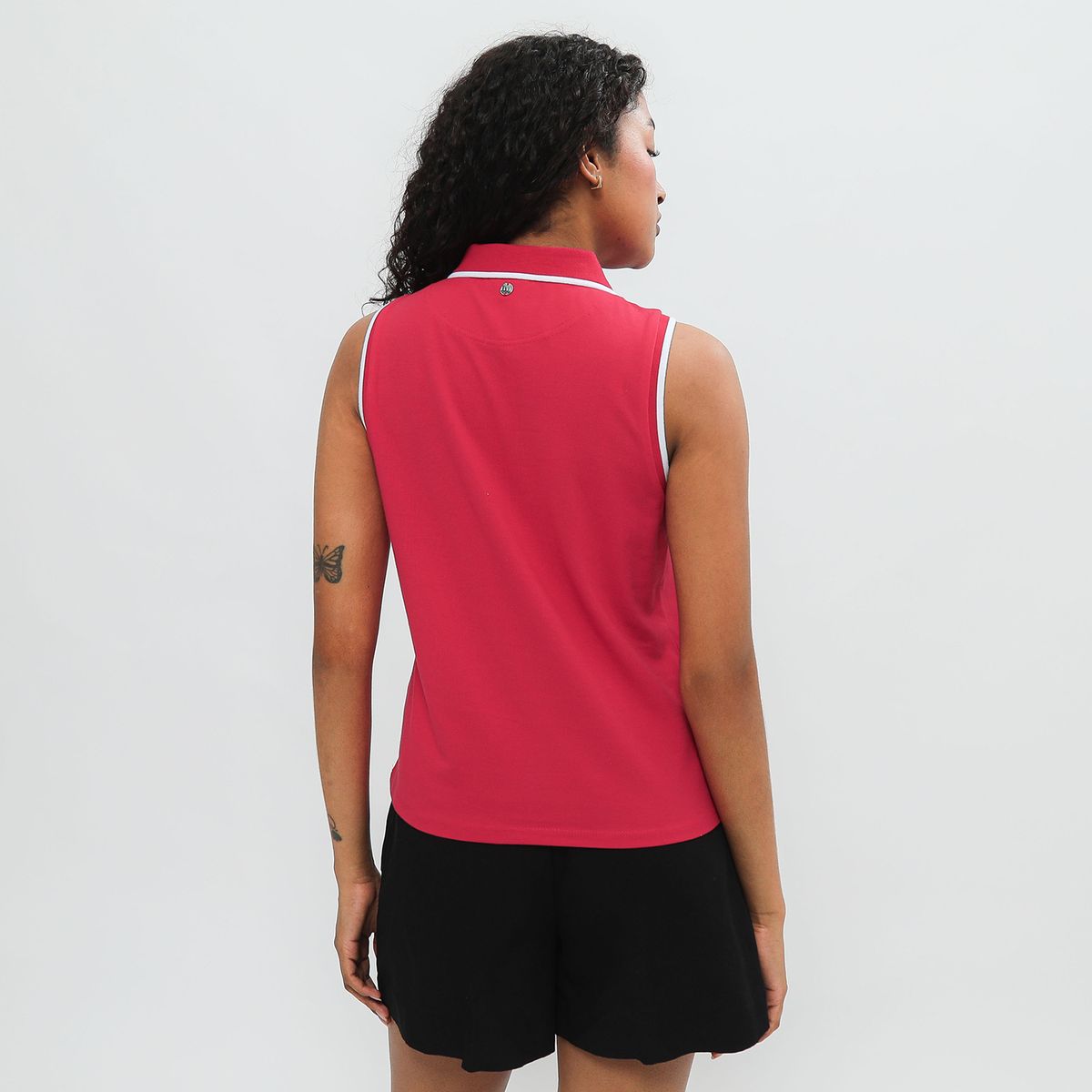 ELLE - Polo Manga Corta Mujer Elle