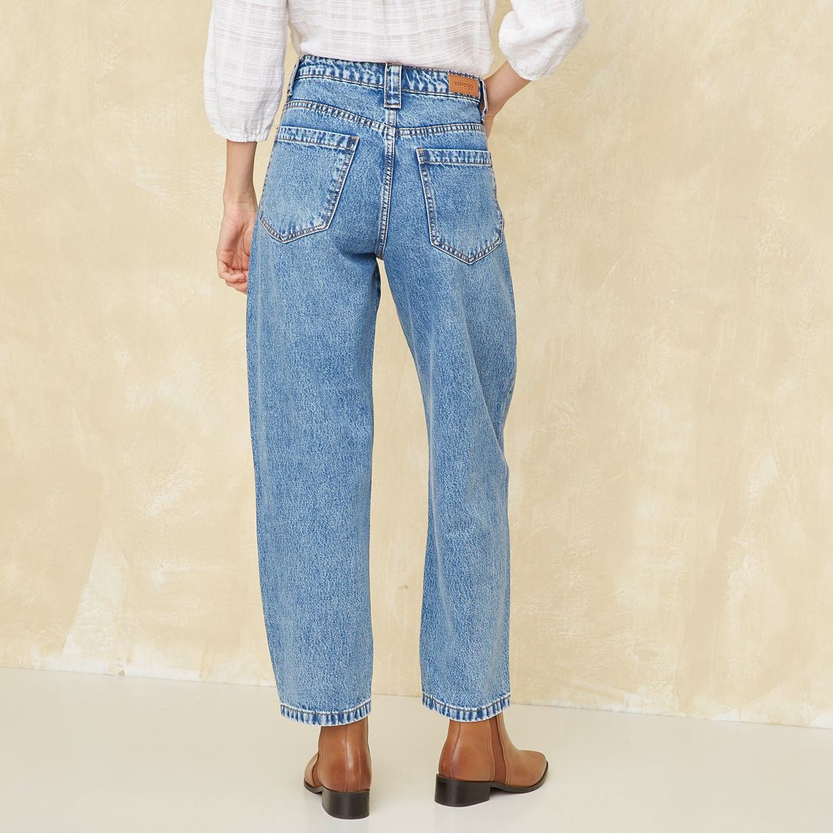 UNIVERSITY CLUB - Jean Balloon Tiro Alto Mujer University Club