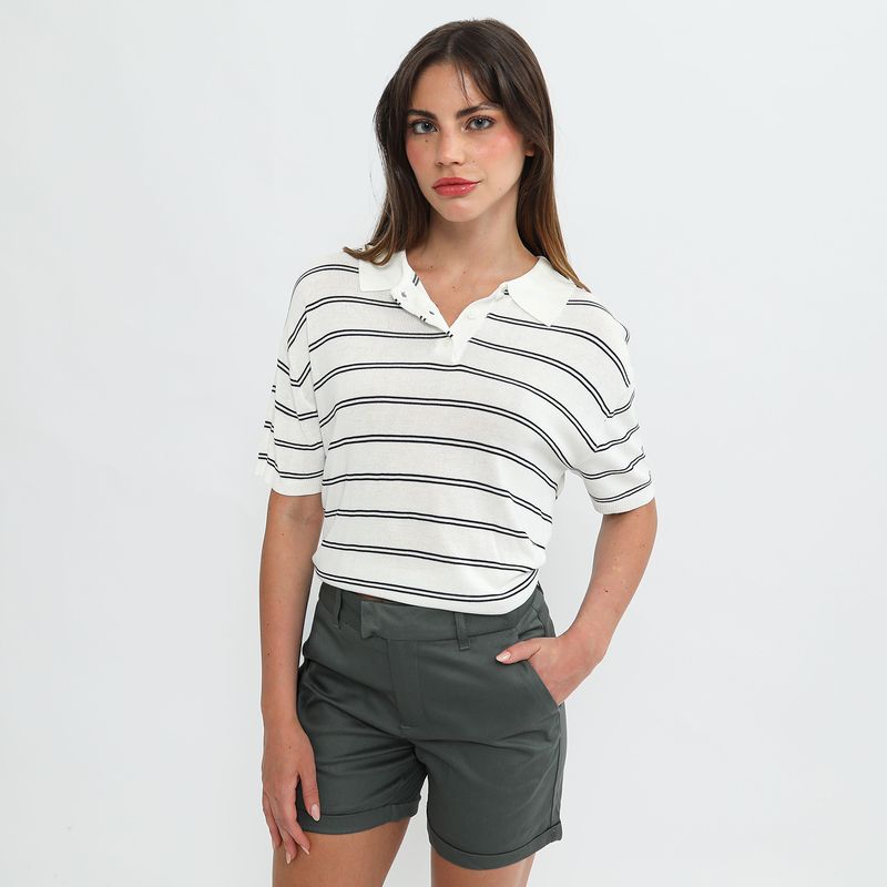 UNIVERSITY CLUB - Polo Manga Corta Mujer University Club