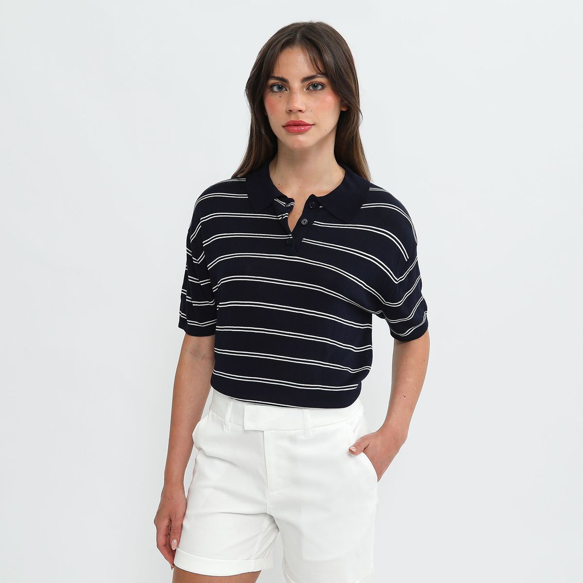 UNIVERSITY CLUB - Polo Manga Corta Mujer University Club