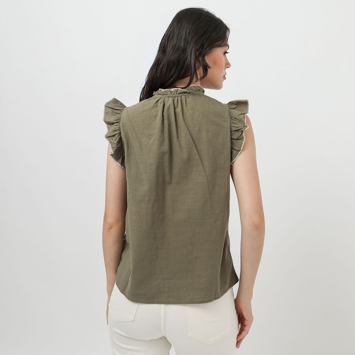 UNIVERSITY CLUB - Blusa Sin Mangas Mujer University Club