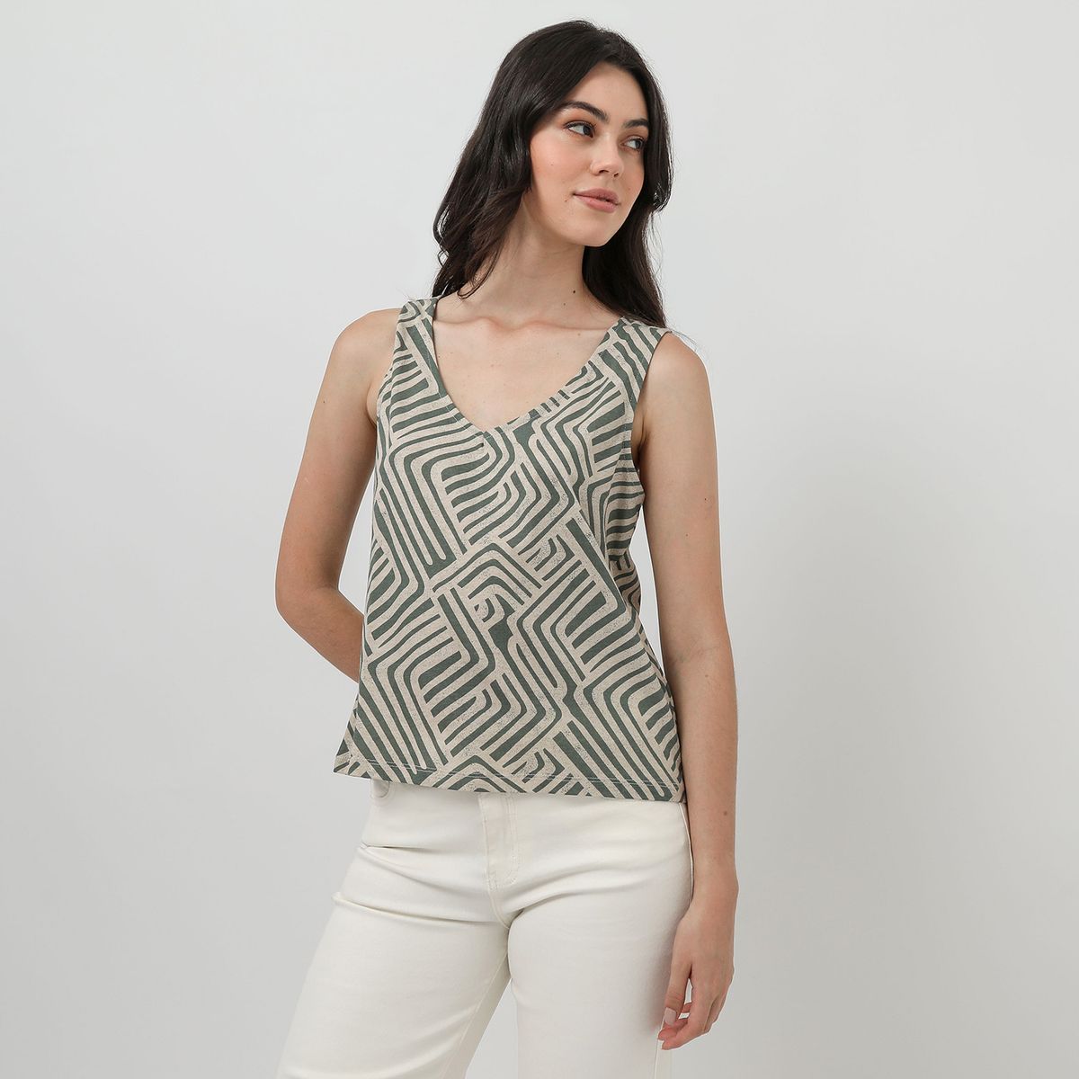 UNIVERSITY CLUB - Polo Sin Mangas Mujer University Club