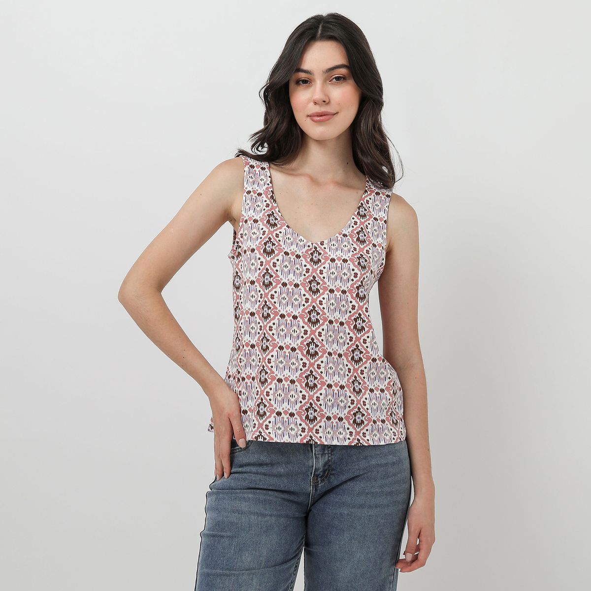 UNIVERSITY CLUB - Polo Sin Mangas Mujer University Club