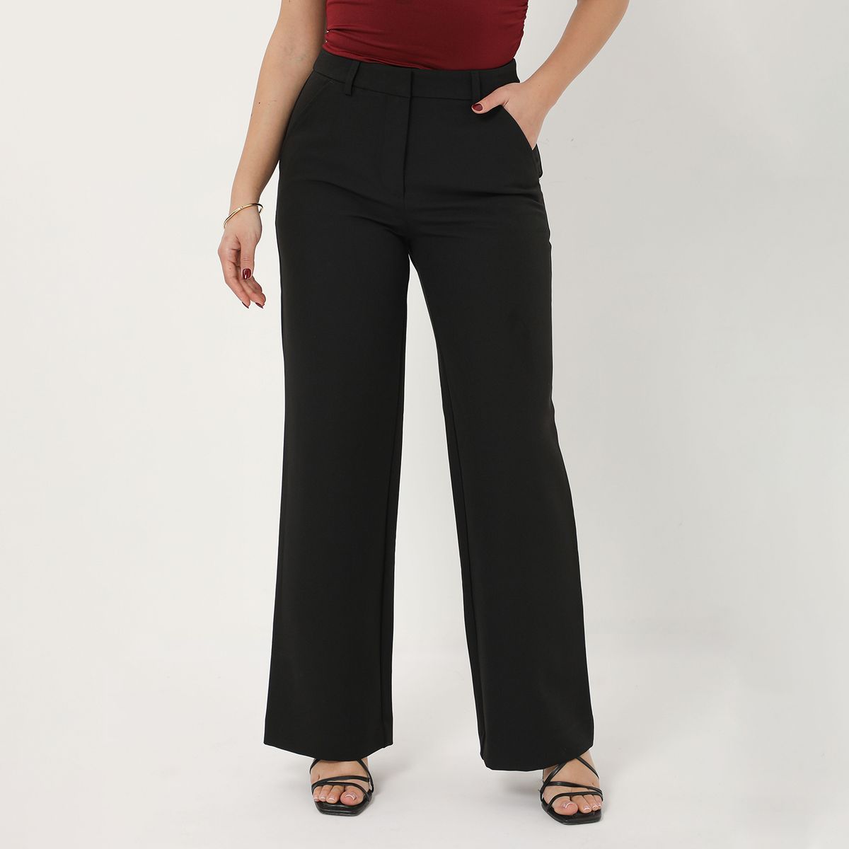 MOSSIMO - Pantalón Vestir Mujer Mossimo