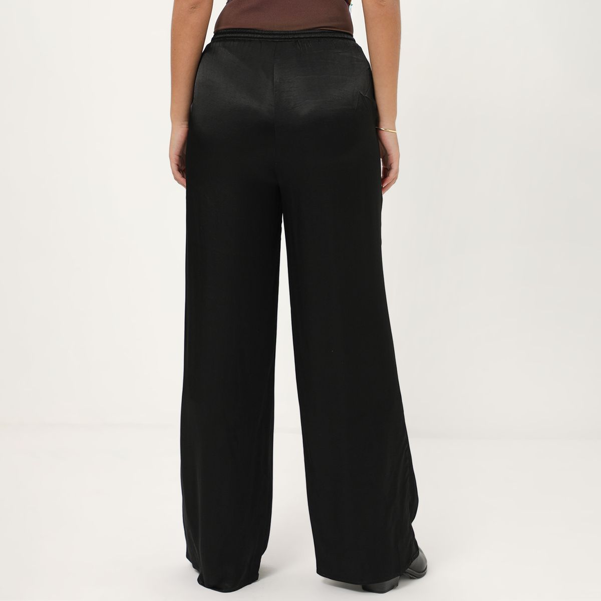 DENIMLAB - Pantalón Fluido Tiro Medio Mujer Denimlab