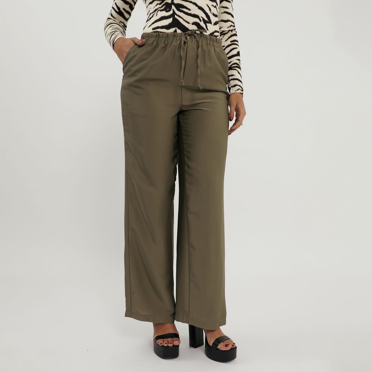 MOSSIMO - Pantalón Casual Mujer Mossimo