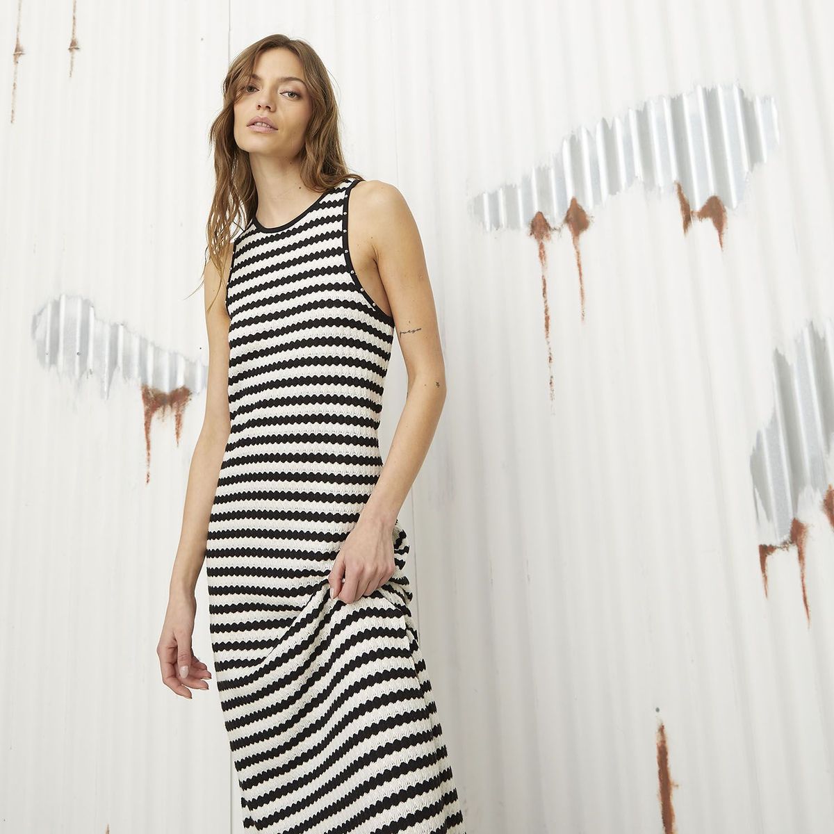 DENIMLAB - Vestido Largo Mujer Denimlab