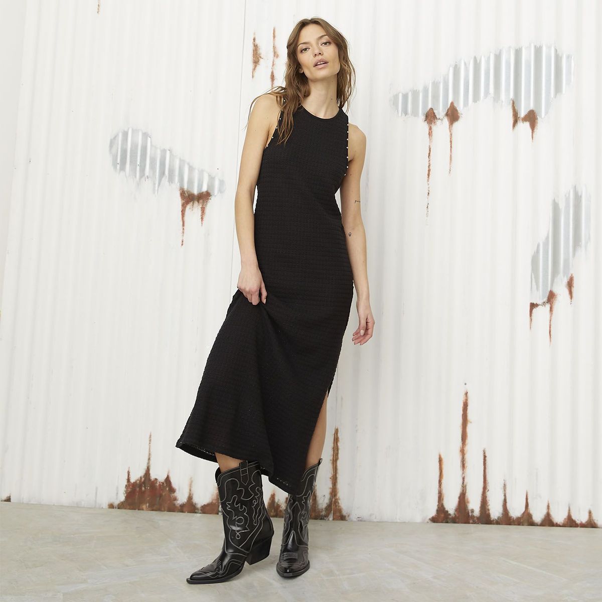 DENIMLAB - Vestido Largo Mujer Denimlab