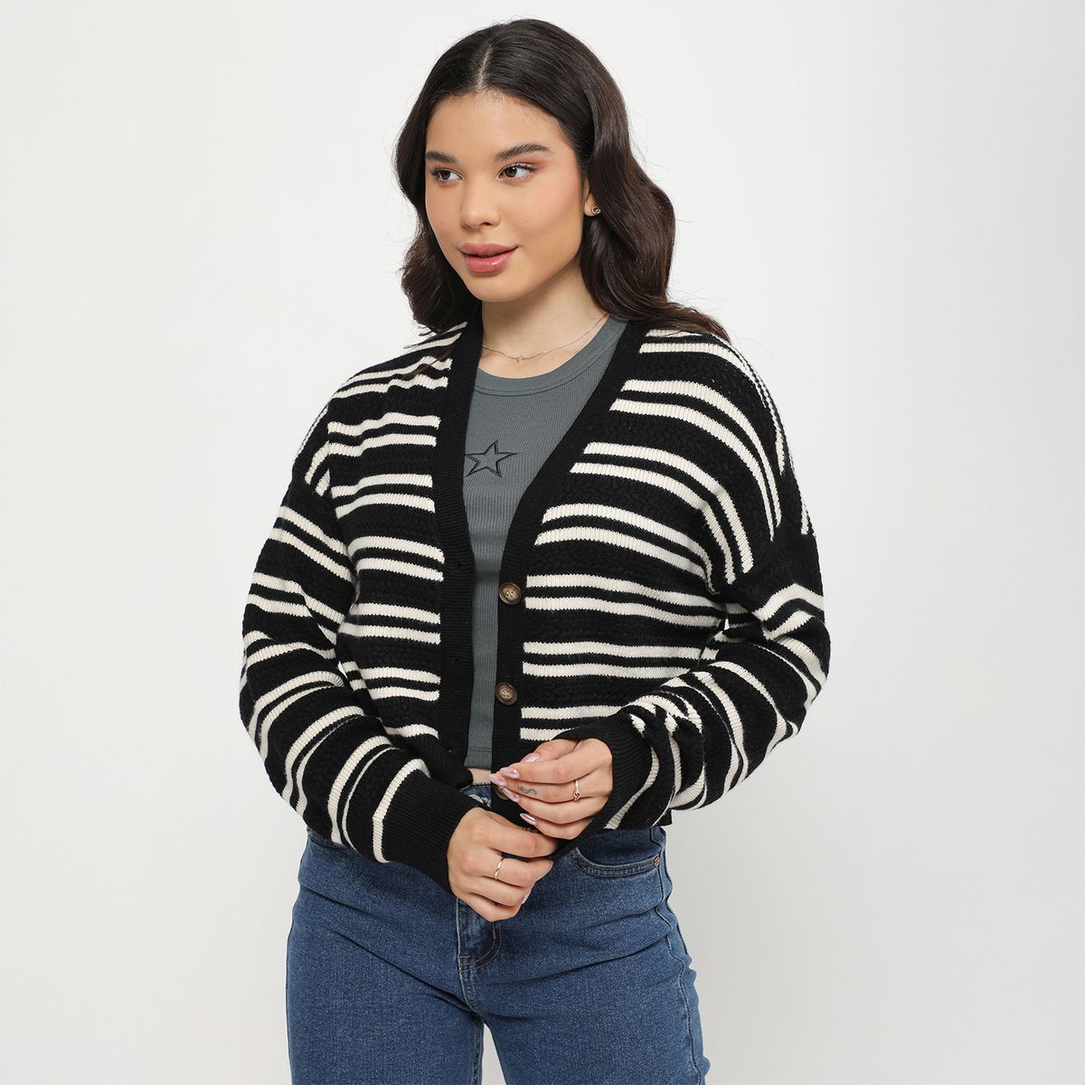 DENIMLAB - Cardigan Mujer Denimlab