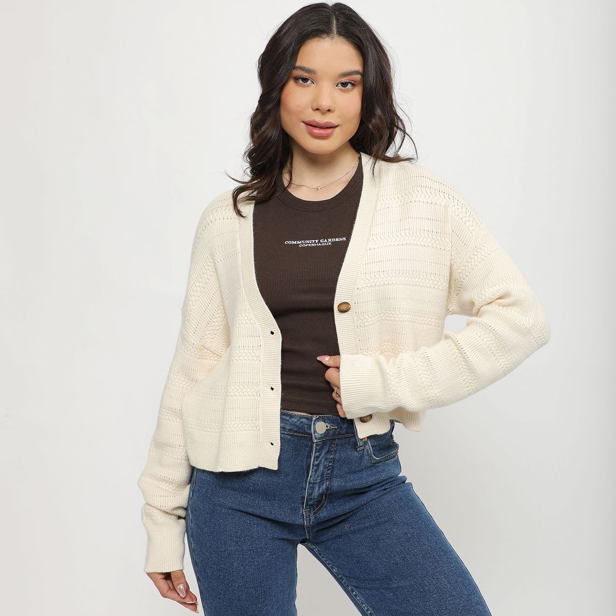 DENIMLAB - Cardigan Mujer Denimlab