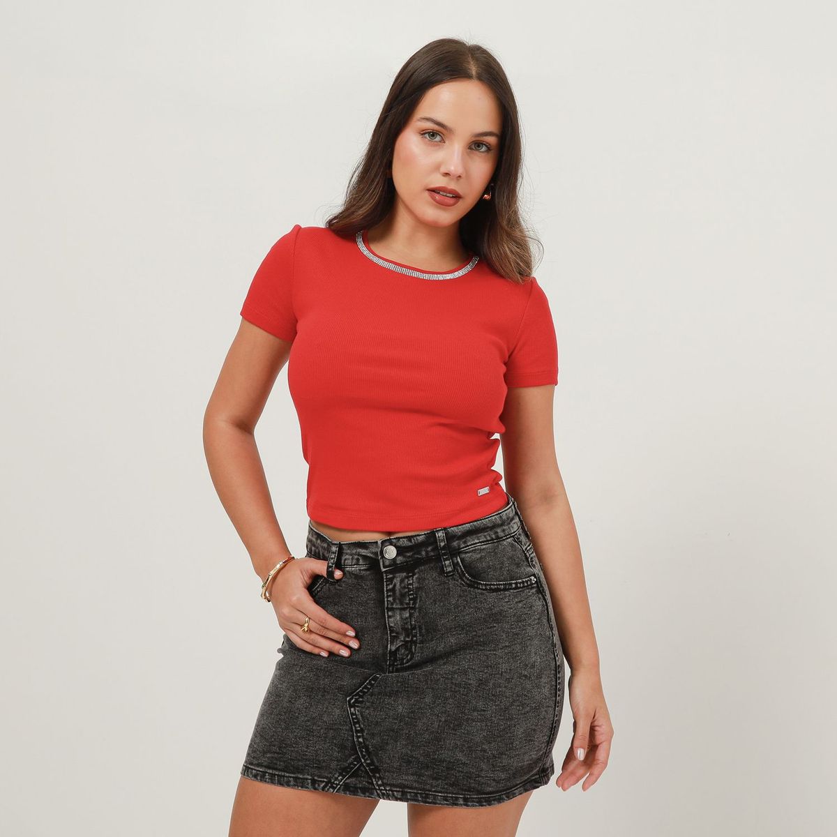 MOSSIMO - Polo Casual Mujer Mossimo