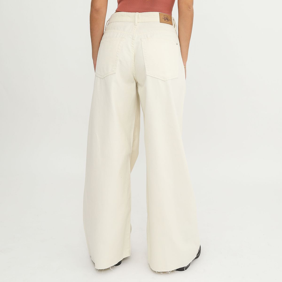 DENIMLAB - Jean Wide Leg Tiro Medio Mujer Denimlab