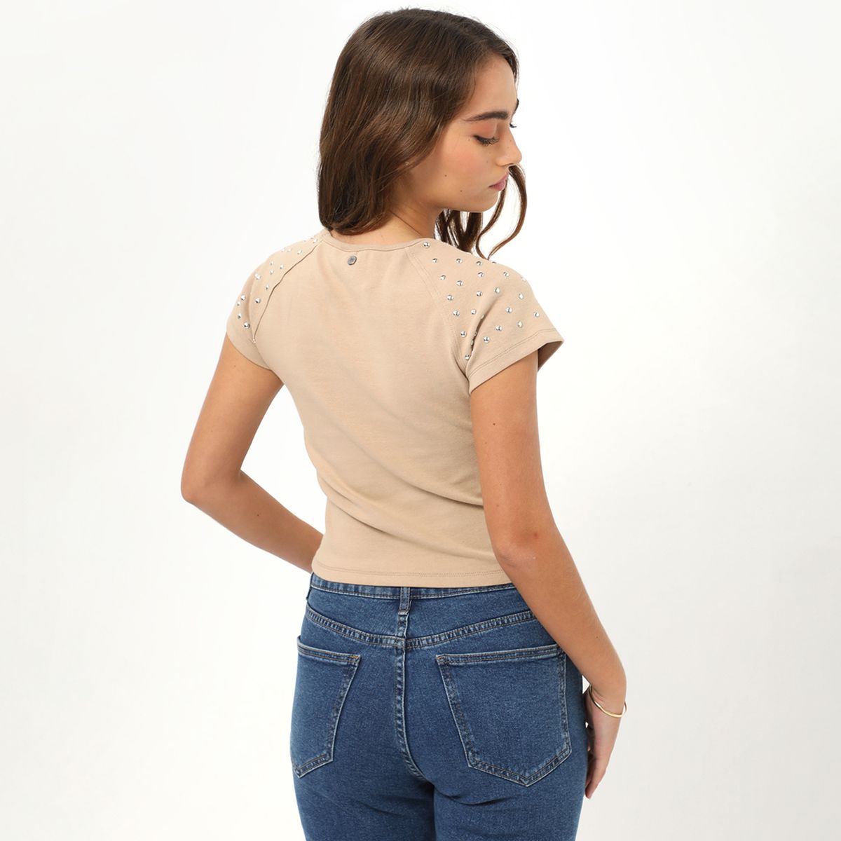 DENIMLAB - Polo Manga Corta Mujer Denimlab