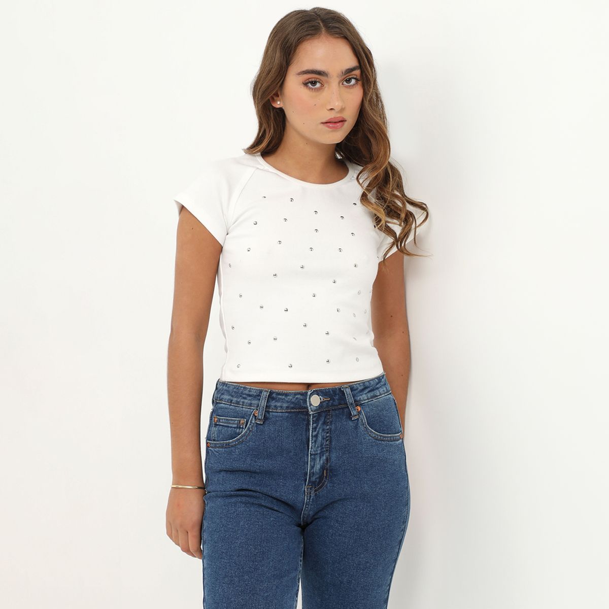 DENIMLAB - Polo Manga Corta Mujer Denimlab