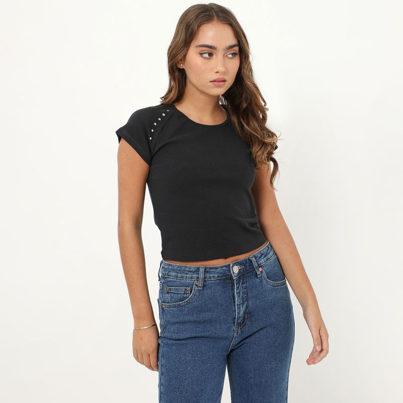 DENIMLAB - Polo Manga Corta Mujer Denimlab