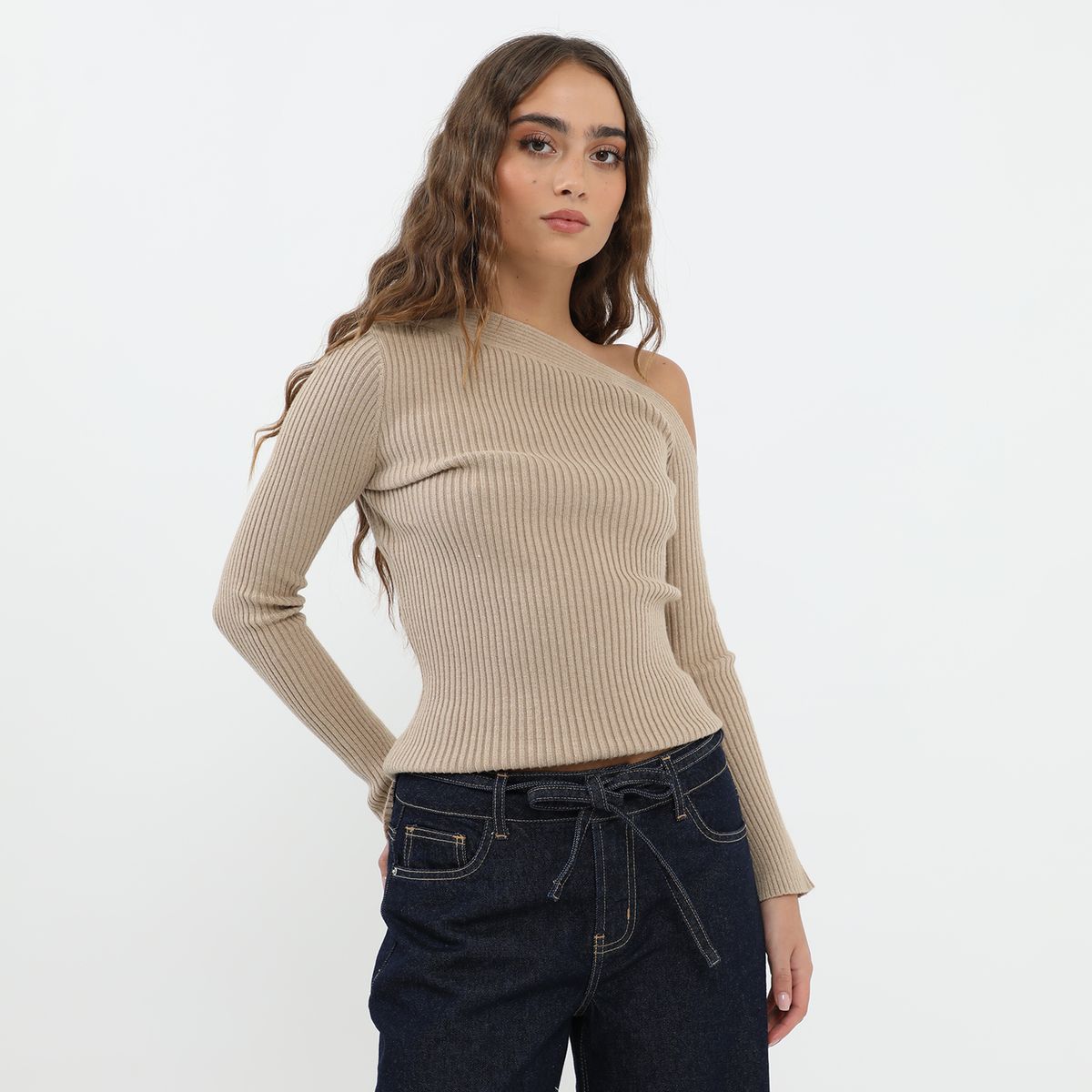 DENIMLAB - Chompa Asimétrica Mujer Denimlab