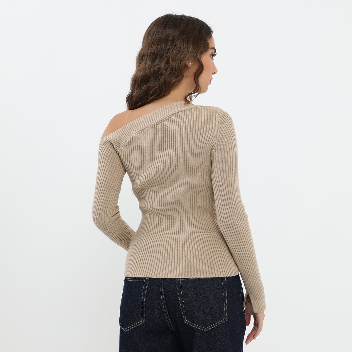 DENIMLAB - Chompa Asimétrica Mujer Denimlab