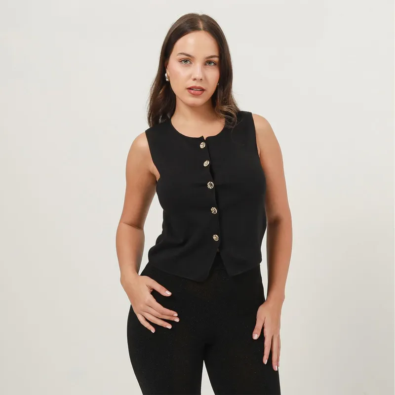 MOSSIMO - Chaleco Casual Mujer Mossimo