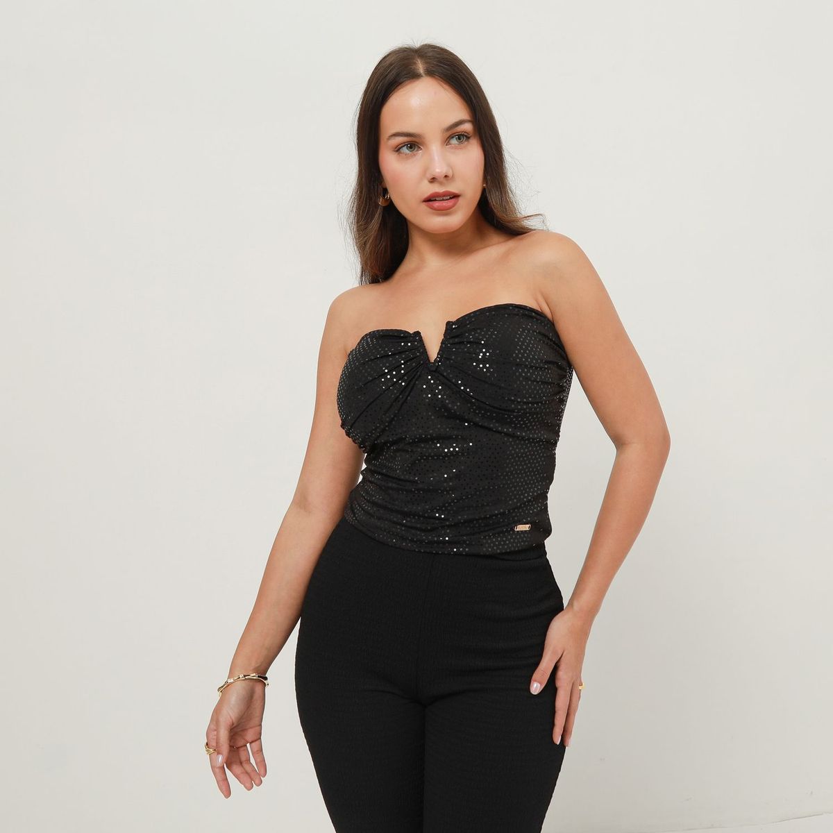 MOSSIMO - Top Strapless Mujer Mossimo