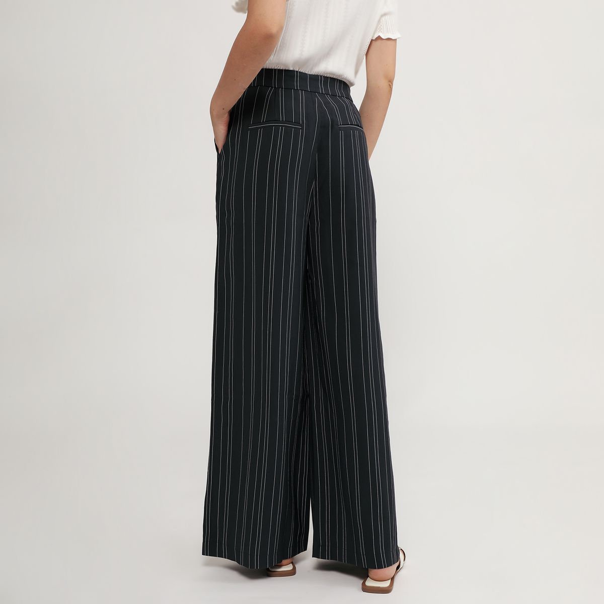 UNIVERSITY CLUB - Pantalón Sastre Tiro Alto Mujer University Club