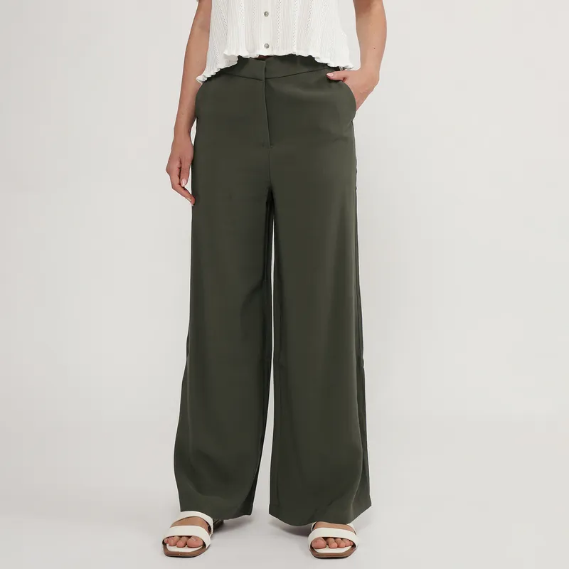 UNIVERSITY CLUB - Pantalón Sastre Tiro Alto Mujer University Club