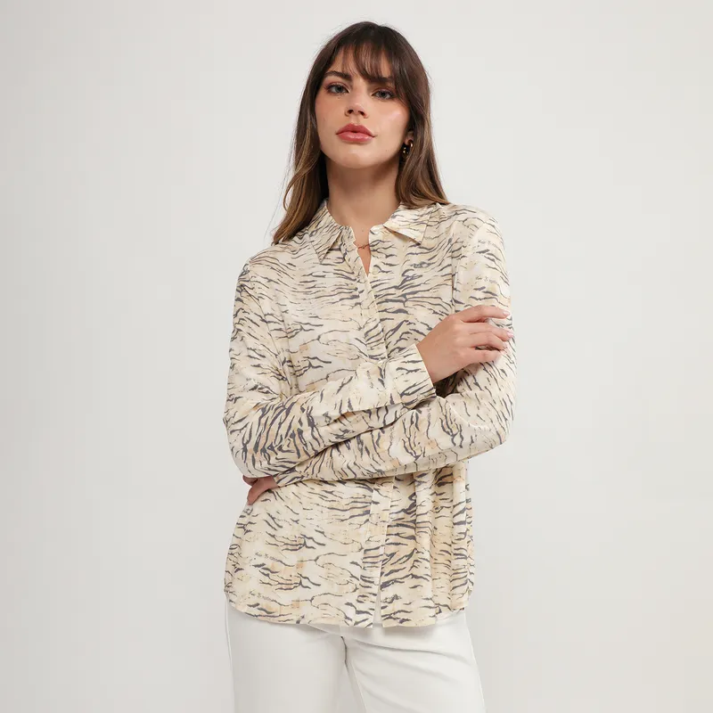 UNIVERSITY CLUB - Blusa Manga Larga Mujer University Club