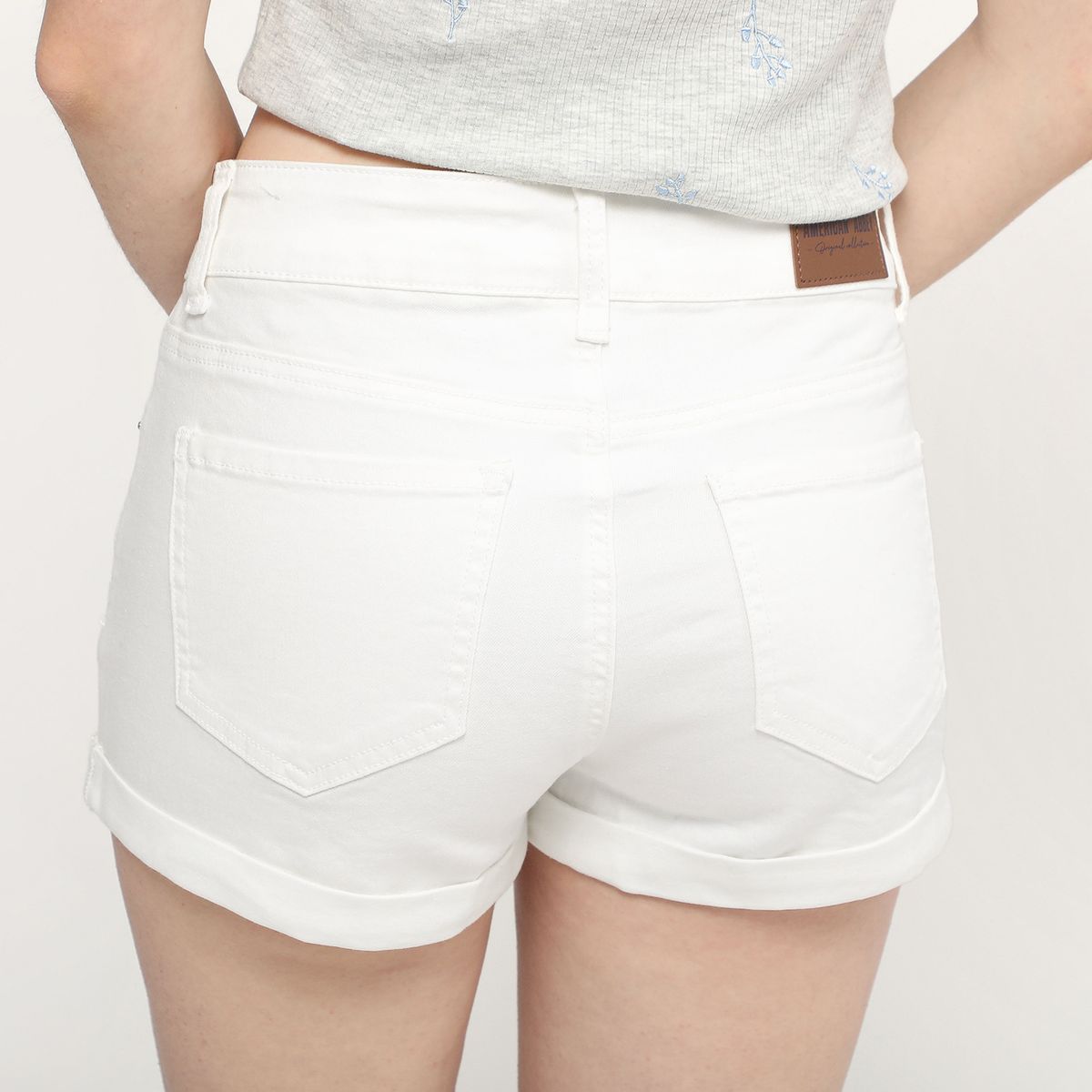 AMERICAN ABBEY - Short Tiro Medio Mujer American Abbey