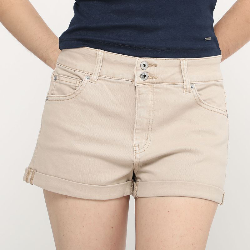 AMERICAN ABBEY - Short Tiro Medio Mujer American Abbey