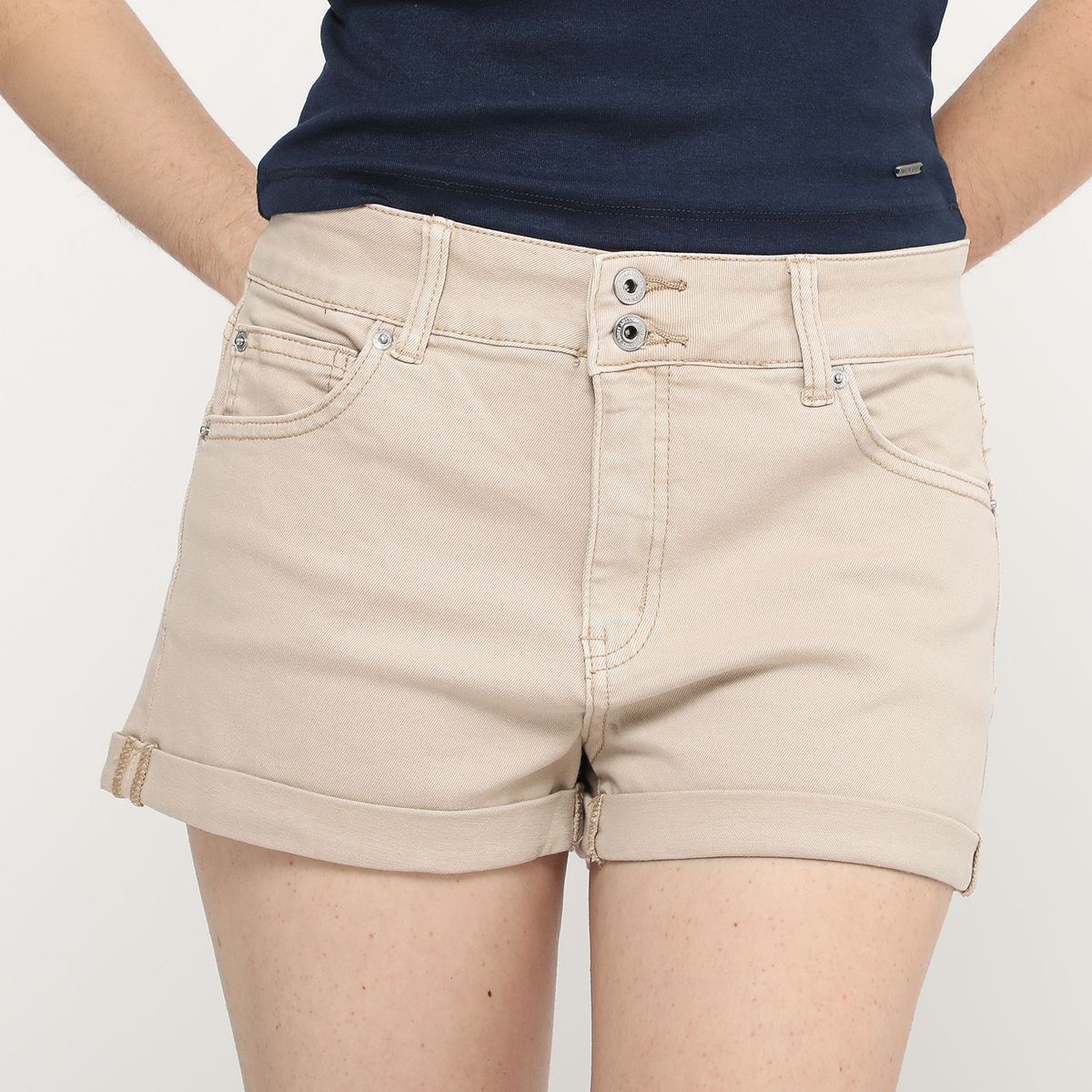 AMERICAN ABBEY - Short Tiro Medio Mujer American Abbey