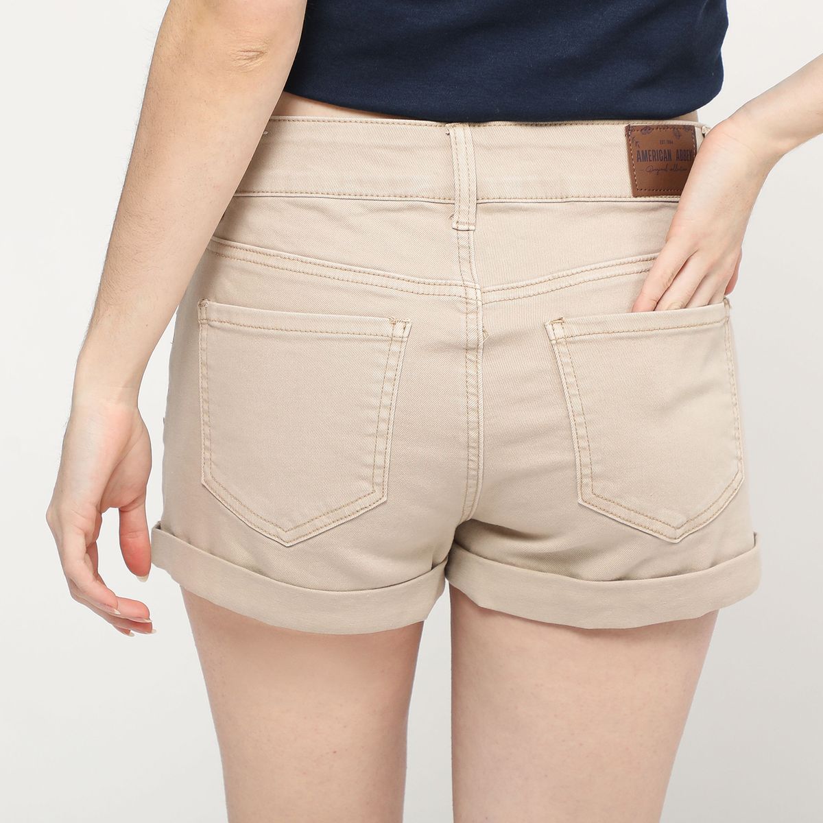 AMERICAN ABBEY - Short Tiro Medio Mujer American Abbey