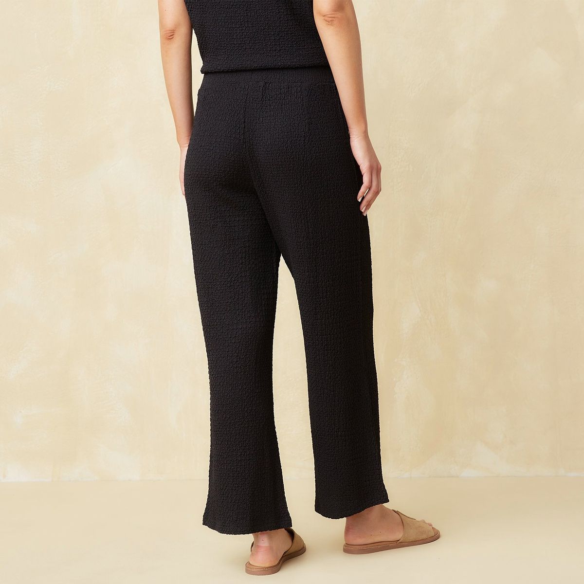 UNIVERSITY CLUB - Pantalón Wide Leg Tiro Alto Mujer University Club