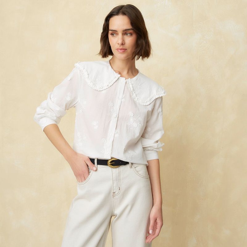 UNIVERSITY CLUB - Blusa Manga Larga Mujer University Club