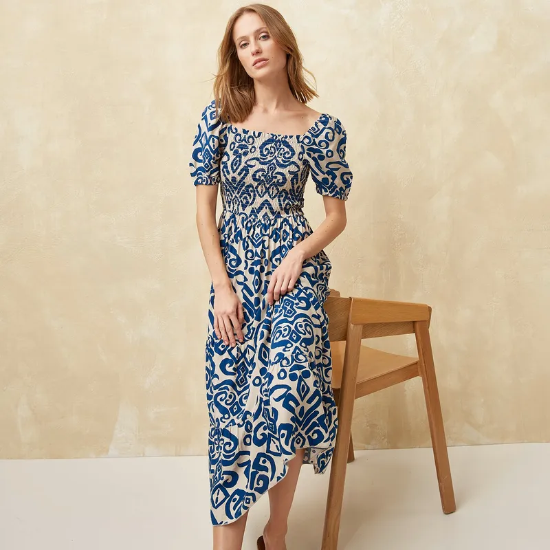 UNIVERSITY CLUB - Vestido Midi Mujer University Club