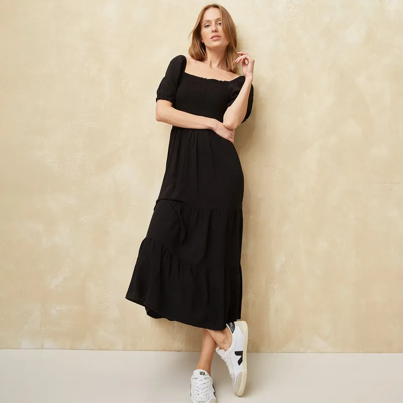 UNIVERSITY CLUB - Vestido Midi Mujer University Club