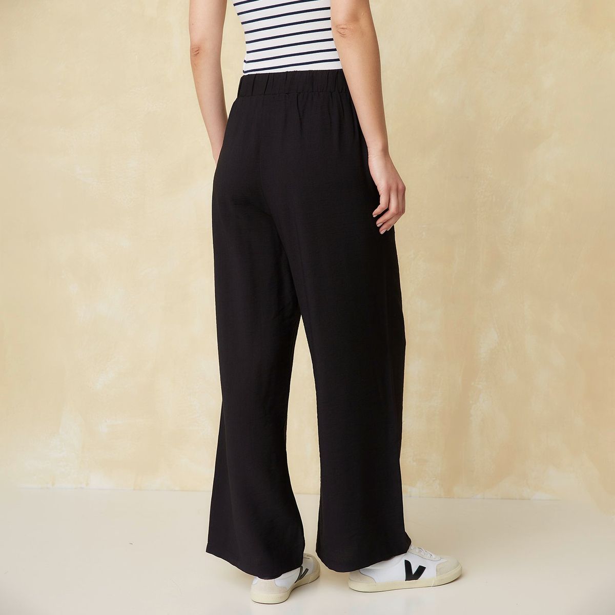 UNIVERSITY CLUB - Pantalón Fluido Tiro Alto Mujer University Club