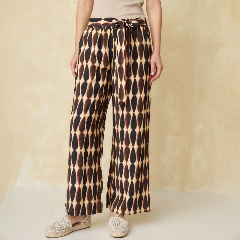 UNIVERSITY CLUB - Pantalón Fluido Tiro Alto Mujer University Club