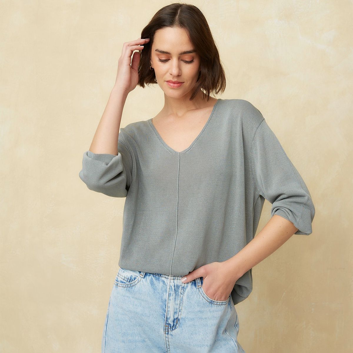 UNIVERSITY CLUB - Chompa Manga Larga Mujer University Club