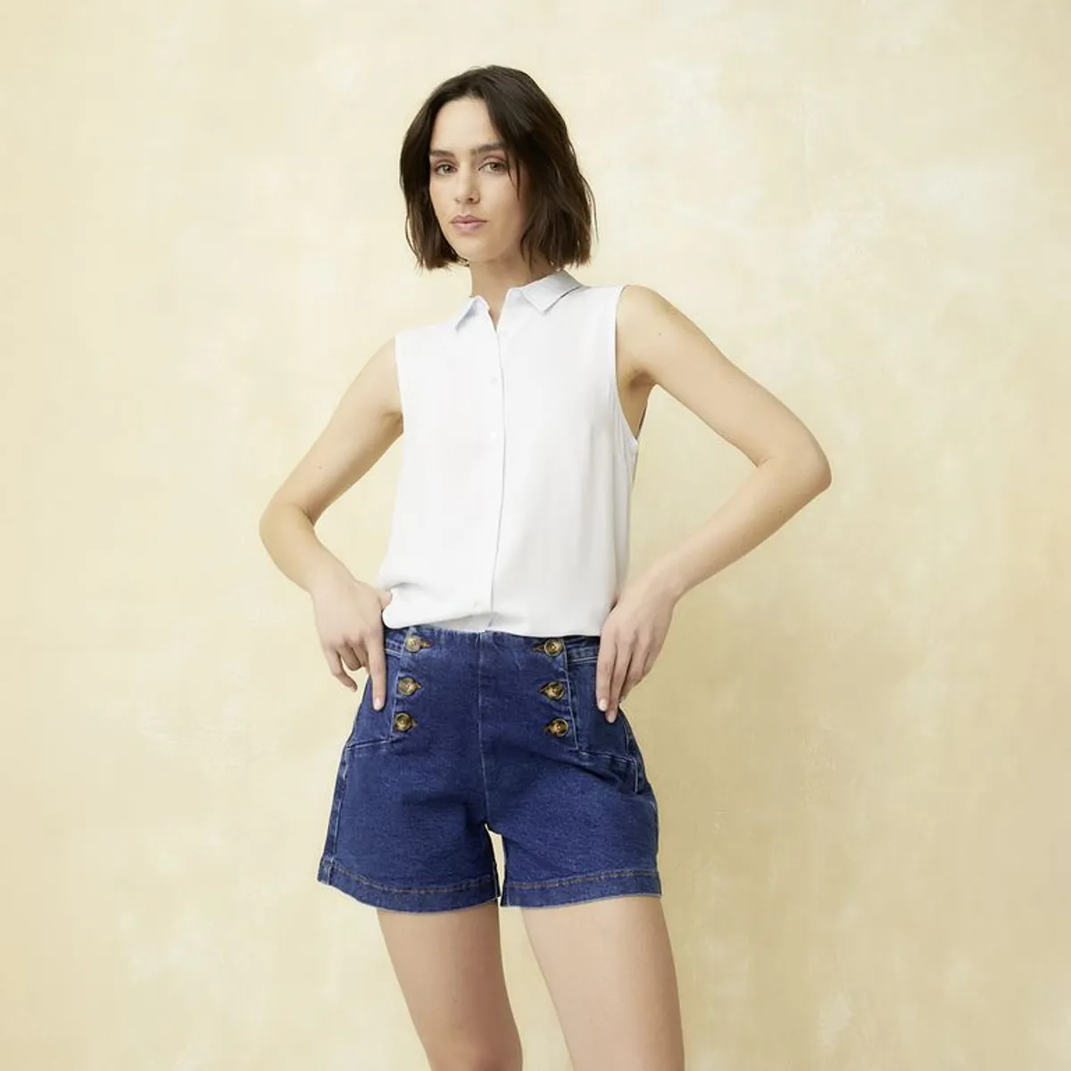 UNIVERSITY CLUB - Blusa Sin Mangas Mujer University Club