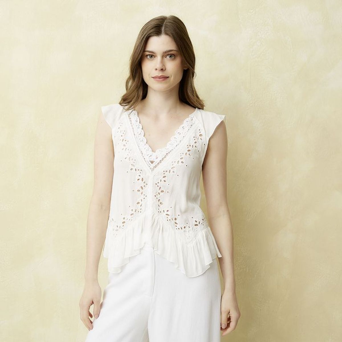 UNIVERSITY CLUB - Blusa Sin Mangas Mujer University Club