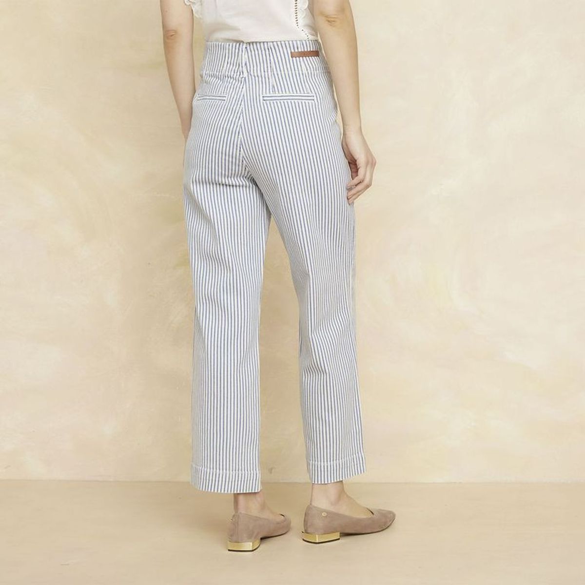 ELLE - Jean Regular Tiro Medio Mujer Elle