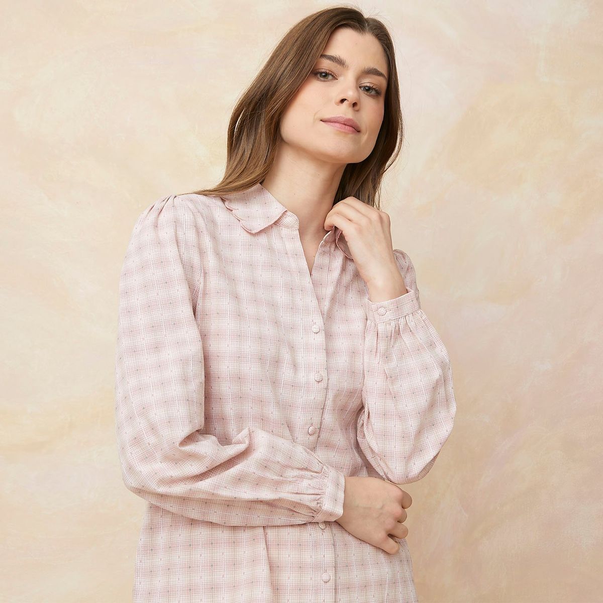 ELLE - Blusa 100% Algodón Mujer Elle