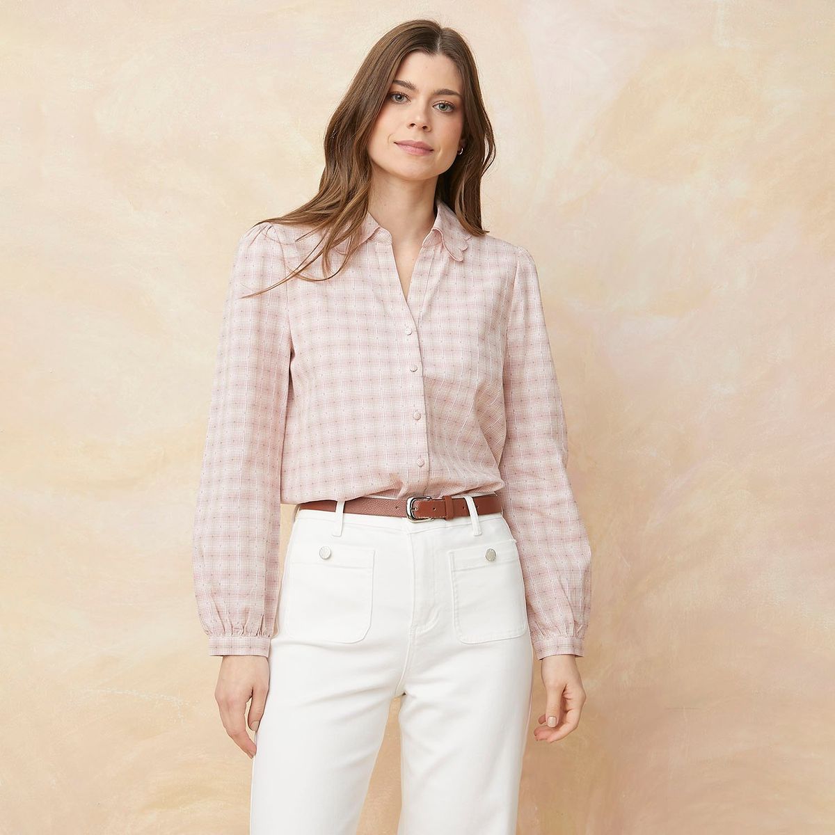 ELLE - Blusa 100% Algodón Mujer Elle