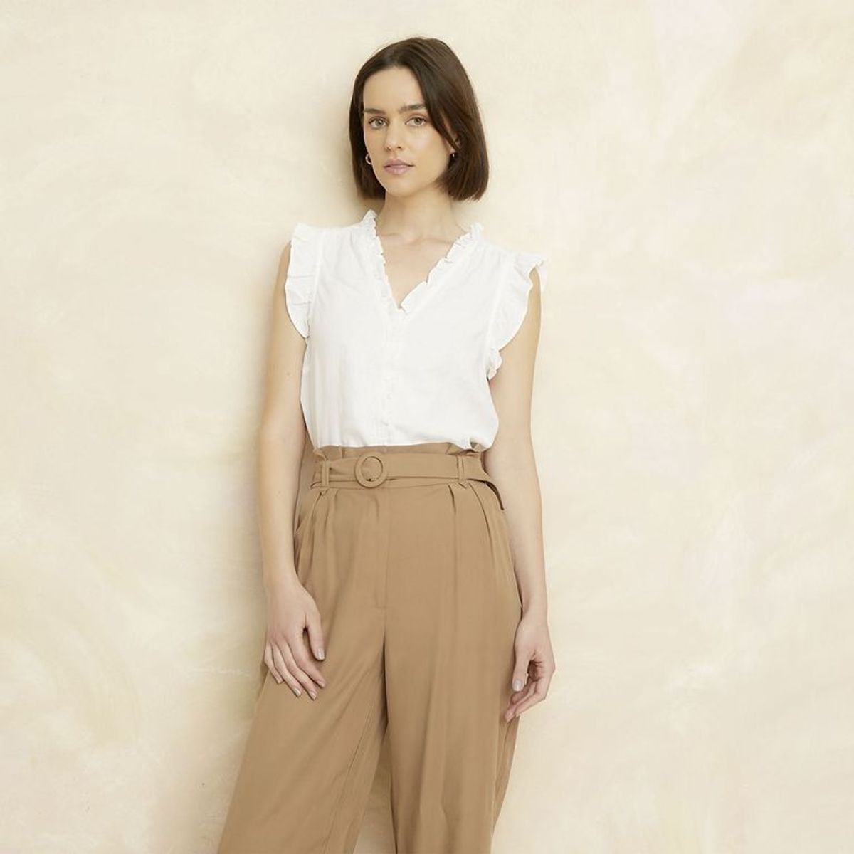 ELLE - Blusa Casual Mujer Elle