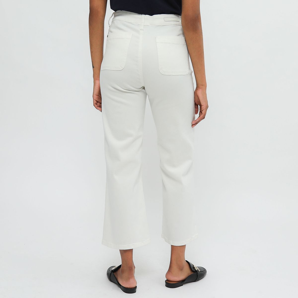 ELLE - Jean Flare Tiro Alto Mujer Elle