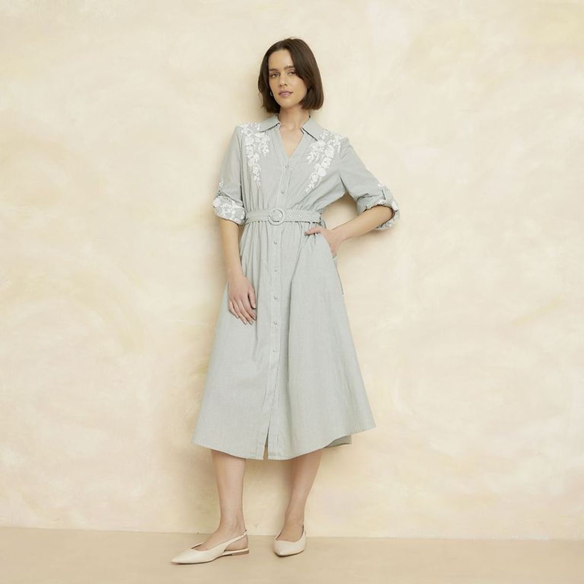 ELLE - Vestido Casual Mujer Elle