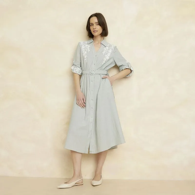 ELLE - Vestido Casual Mujer Elle